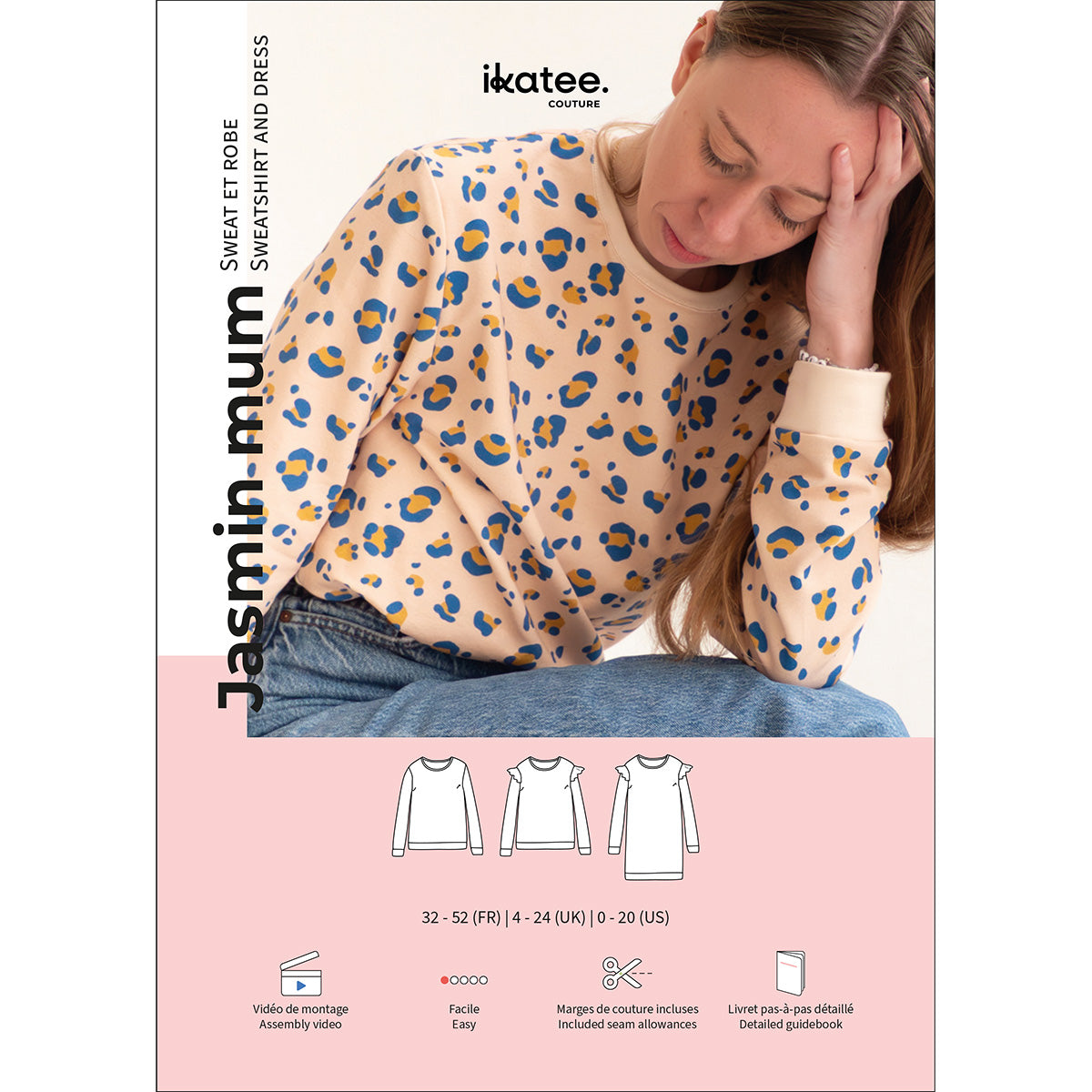 Patron de couture sweat femme