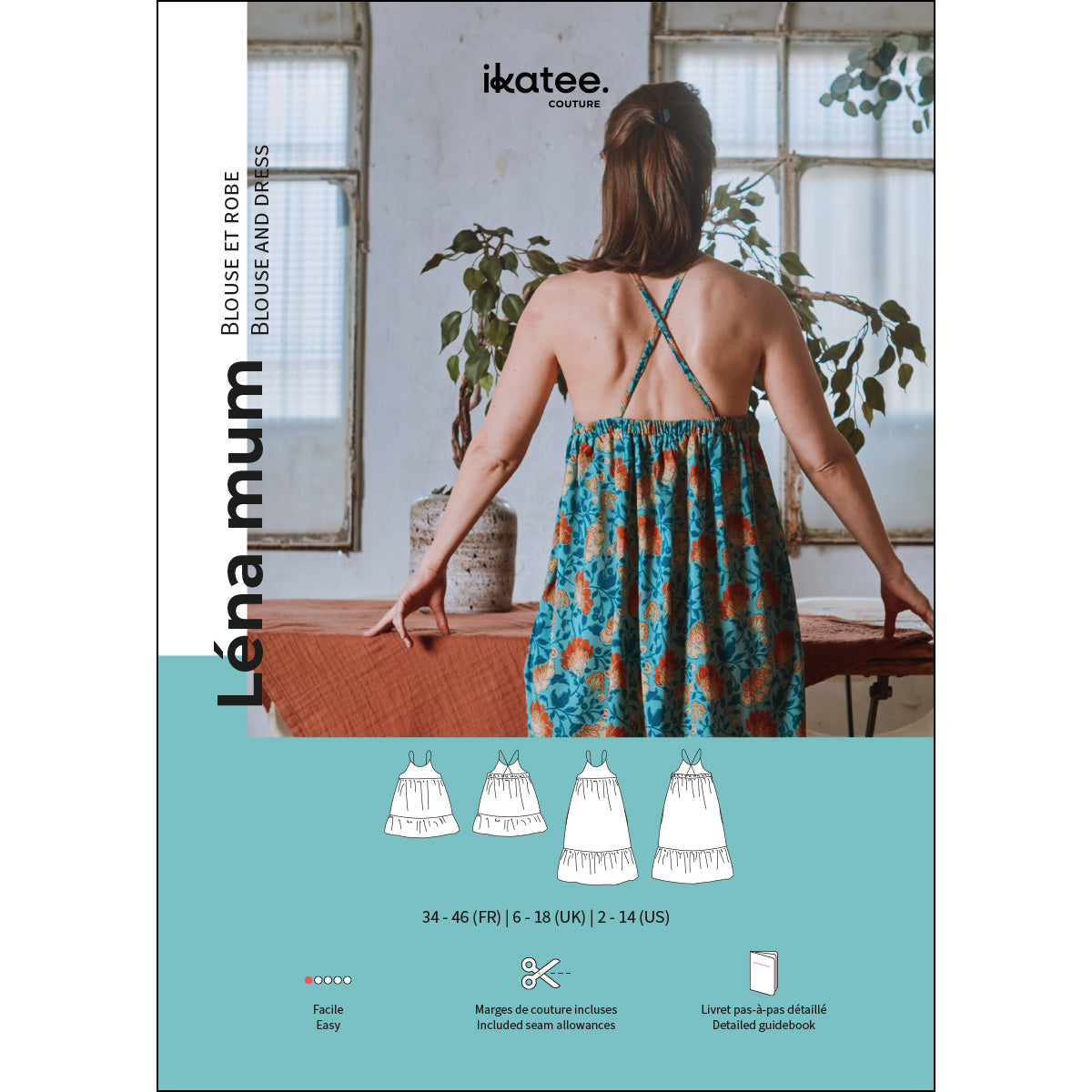 Patron de couture top robe femme