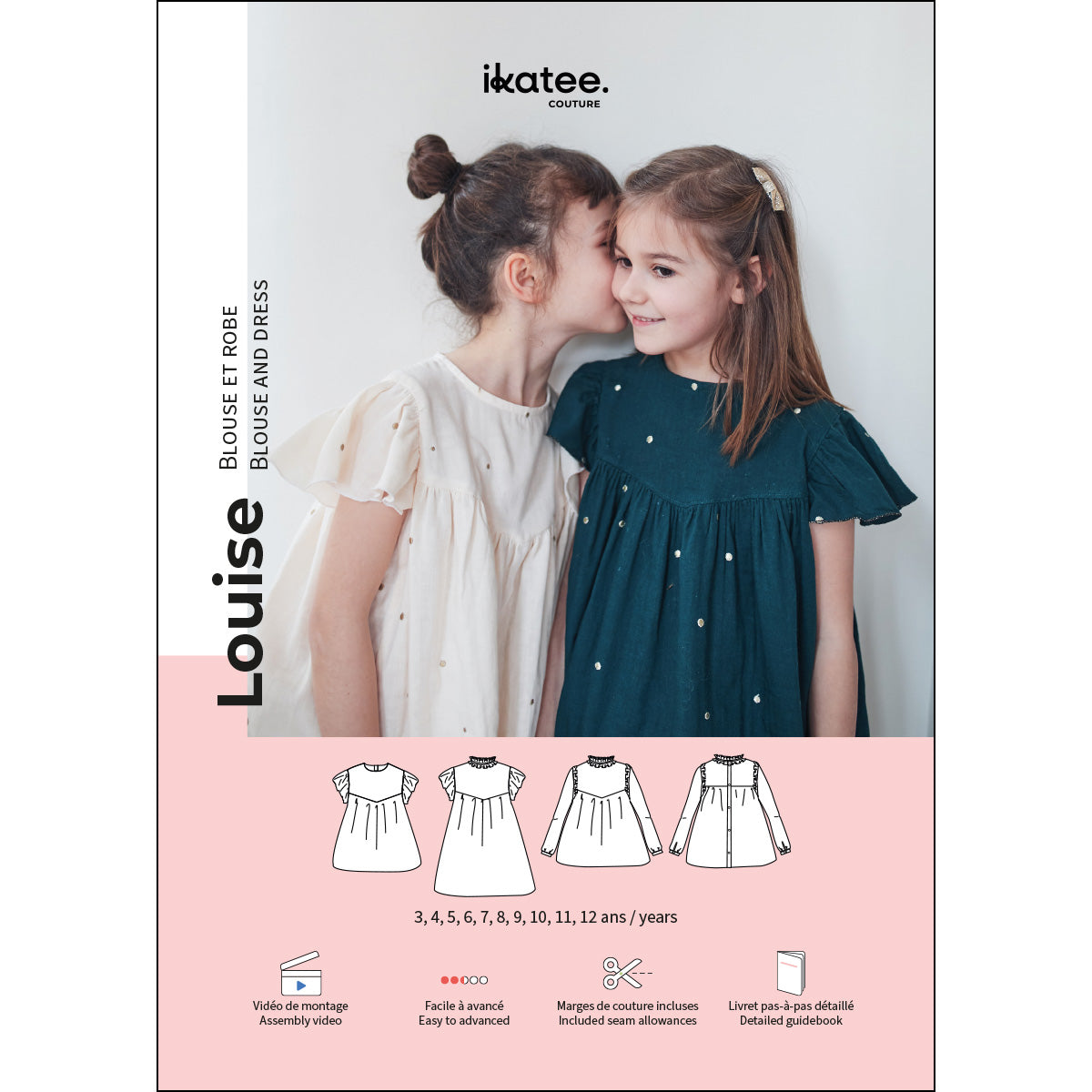 patron de couture blouse robe enfant