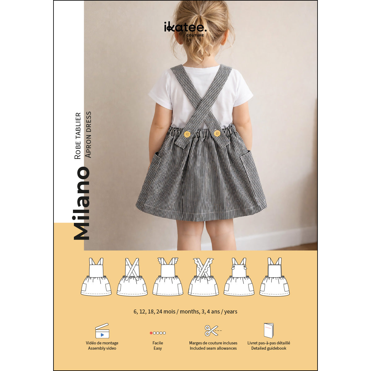 patron de couture robe bébé