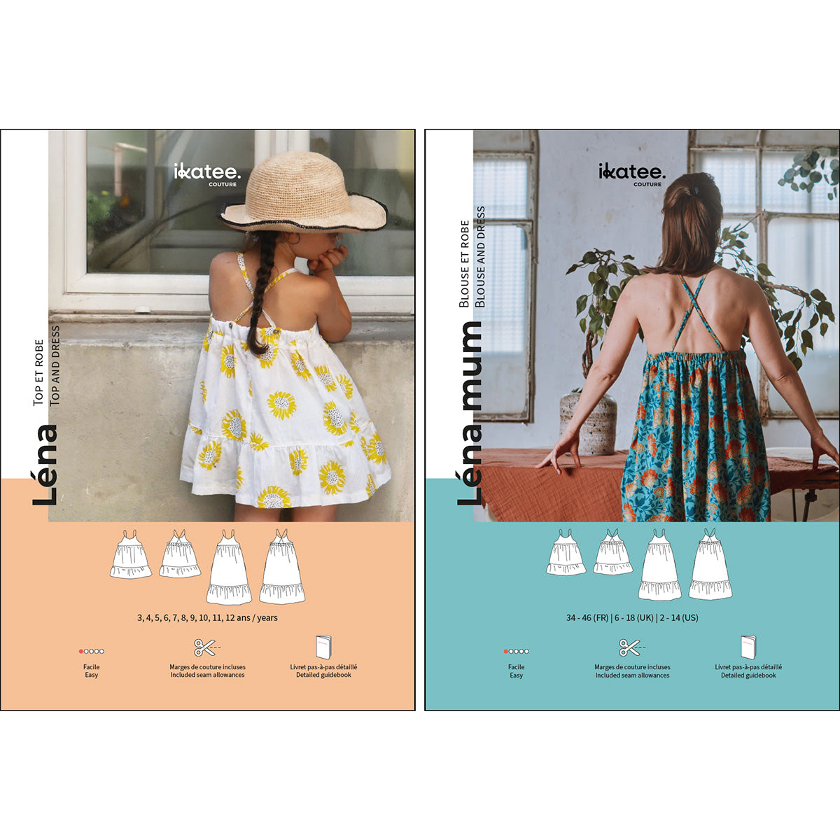 patrons de couture robe et top