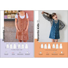 Duo de patron de robe salopette pour femme et enfant