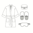 Patron de couture kimono et chaussons