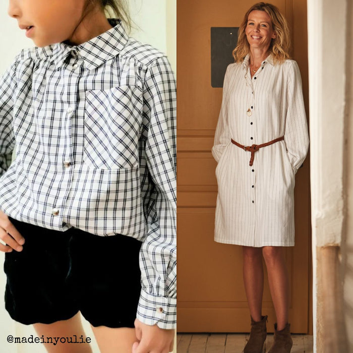Duo femme enfant blouse et robe ALEX PDF