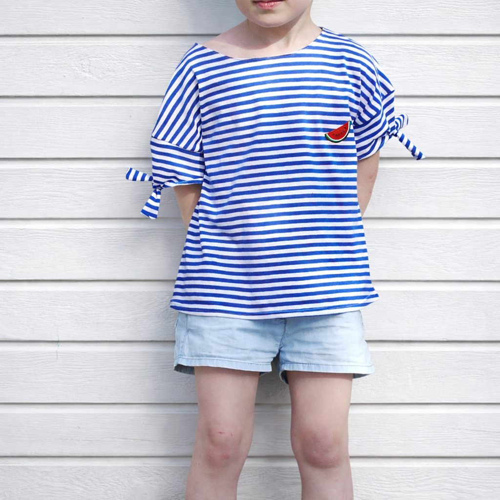 couture de top pour enfant 