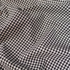 Tissu Vichy mini carreaux - Noir