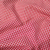 Tissu Vichy mini carreaux - Rouge