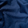 Tissu velours - Grosses côtes 4w - Bleu marine