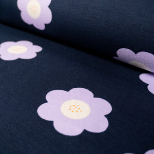 Sweat French Terry - Violette - Marine