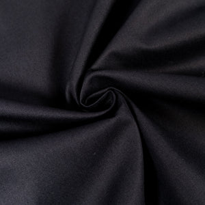 Tissu Popeline - Noir