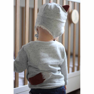 Couture de sweat et bonnet pour bébé mixte