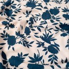 Tissu viscose motif floral 