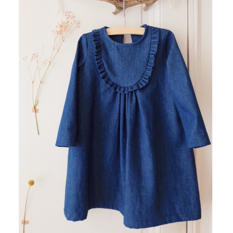 Couture de blouse et robe pour mère et fille 