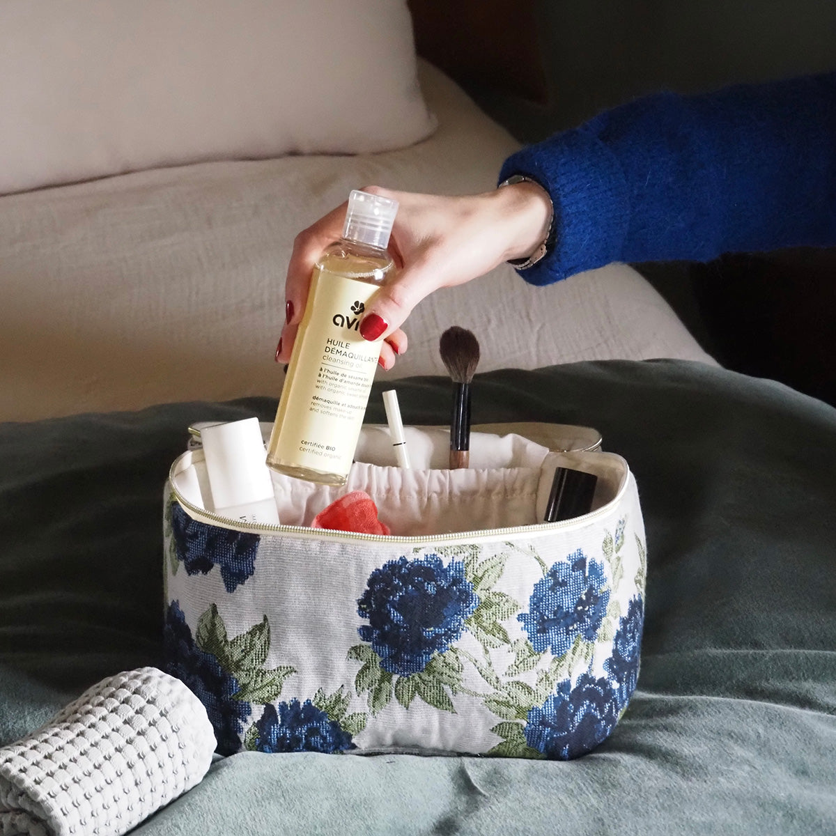 patron de couture de trousse vanity