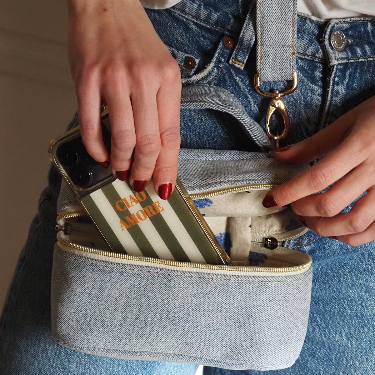 Patron d'un sac vanity mini