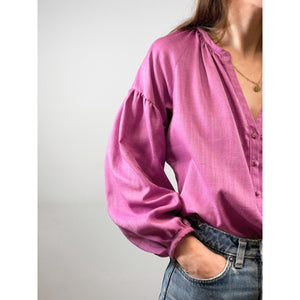 Couture Patron blouse DIY manches larges