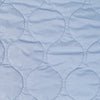 Tissu doudoune matelassée - Arabesque - Bleu arctique