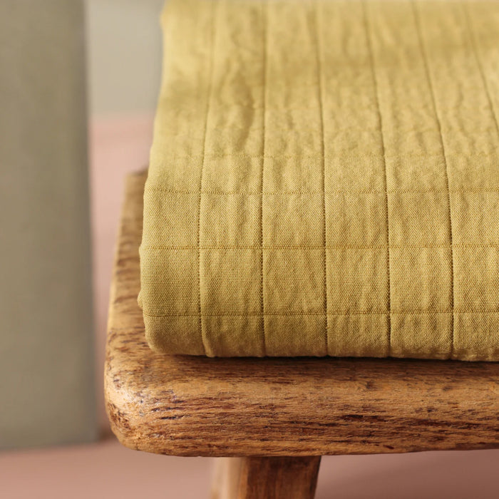 Tissu coton matelassée - La Maison Naïve®- Bronze