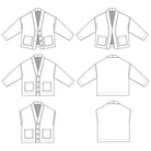 Patron de veste femme minimaliste