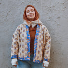 Paton de veste matelassée  réversible femme