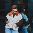 Paton de veste ou gilet sans manches femme