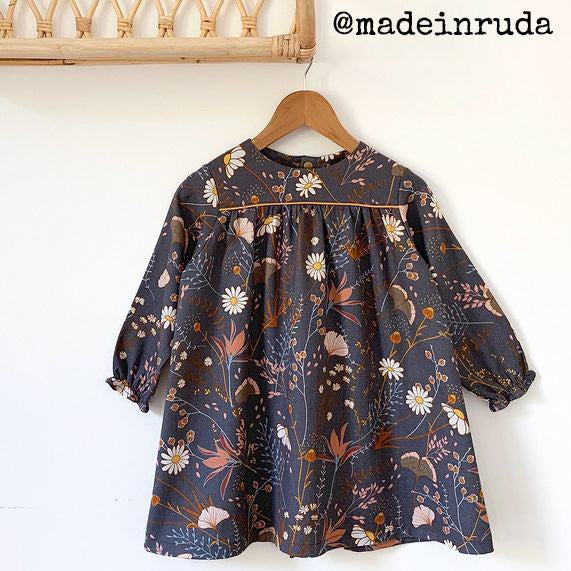 Patron de blouse et robe pour bébé format PDF