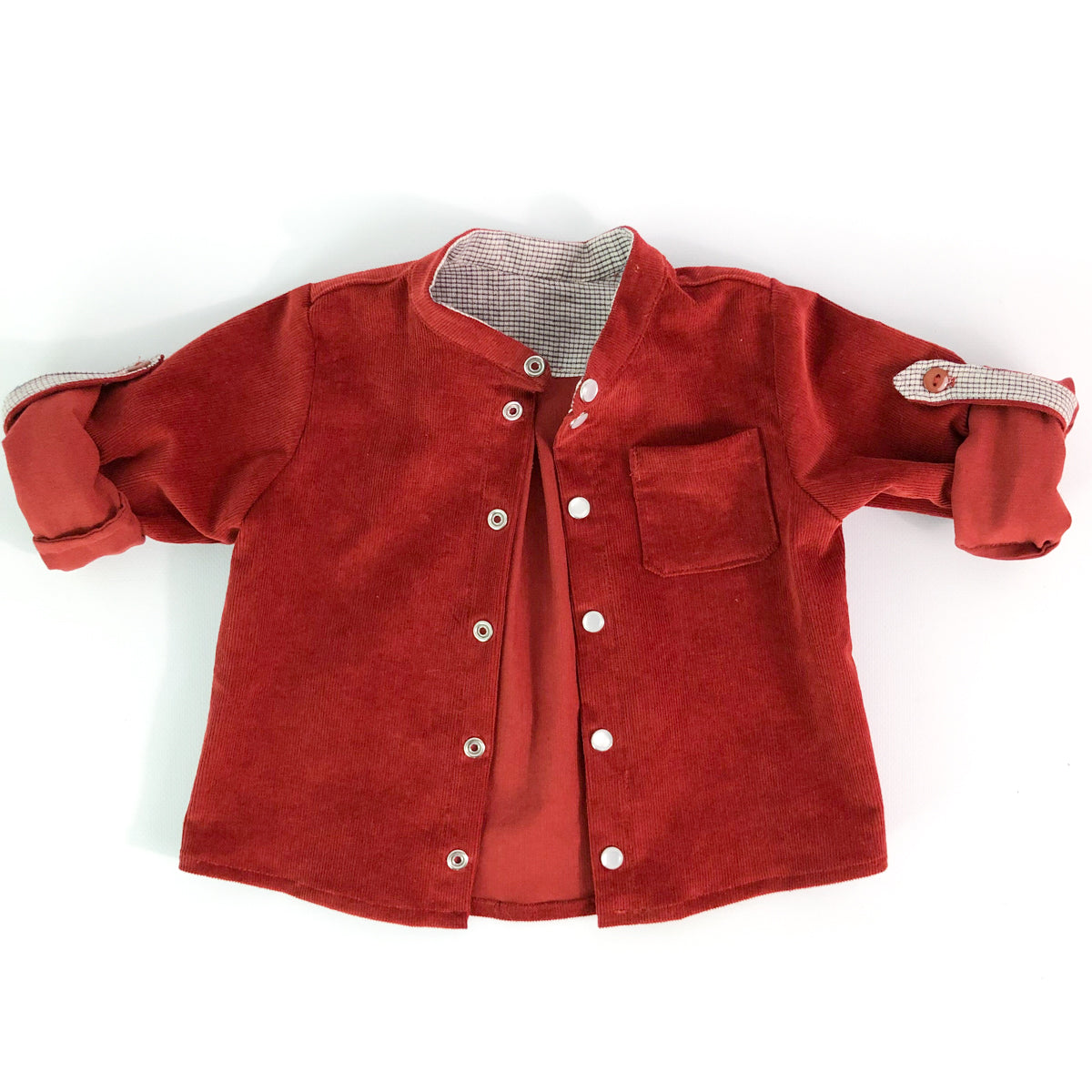 Patron de chemise pour bébé format PDF