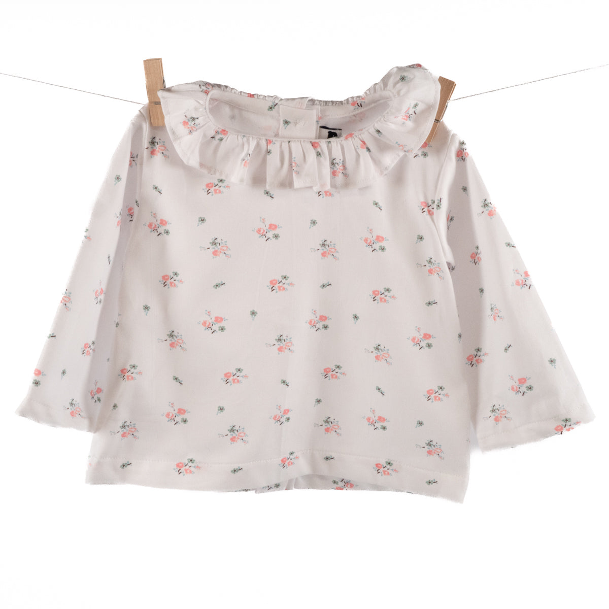 Couture de blouse manches longues pour bébé 