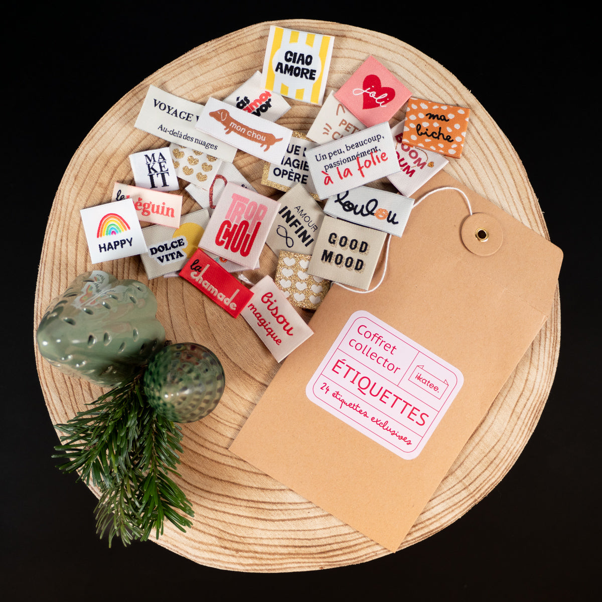 Coffret collector d'étiquettes ikatee® x24 - Main Image