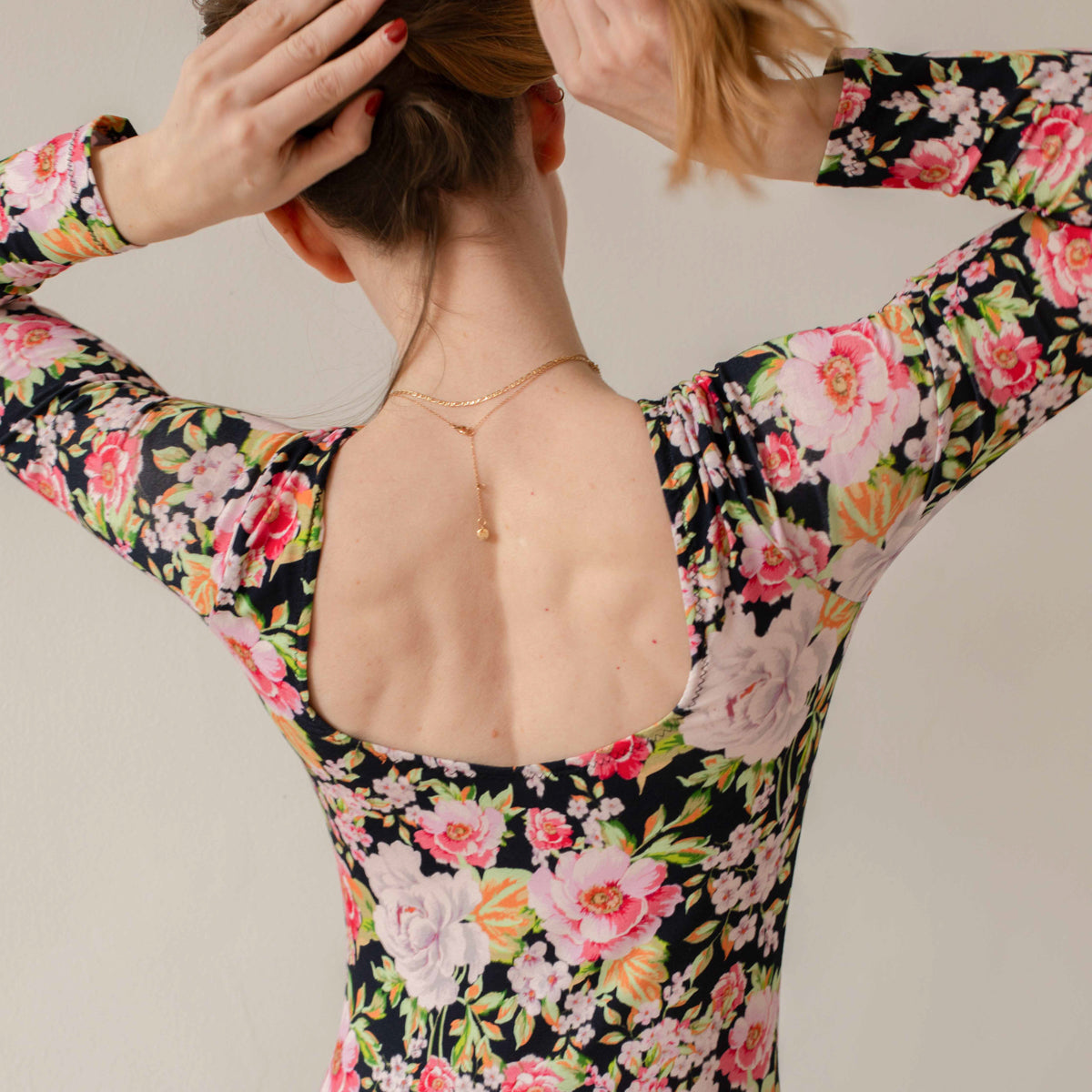 Vue dos du body femme Paloma avec finition élégante et silhouette ajustée