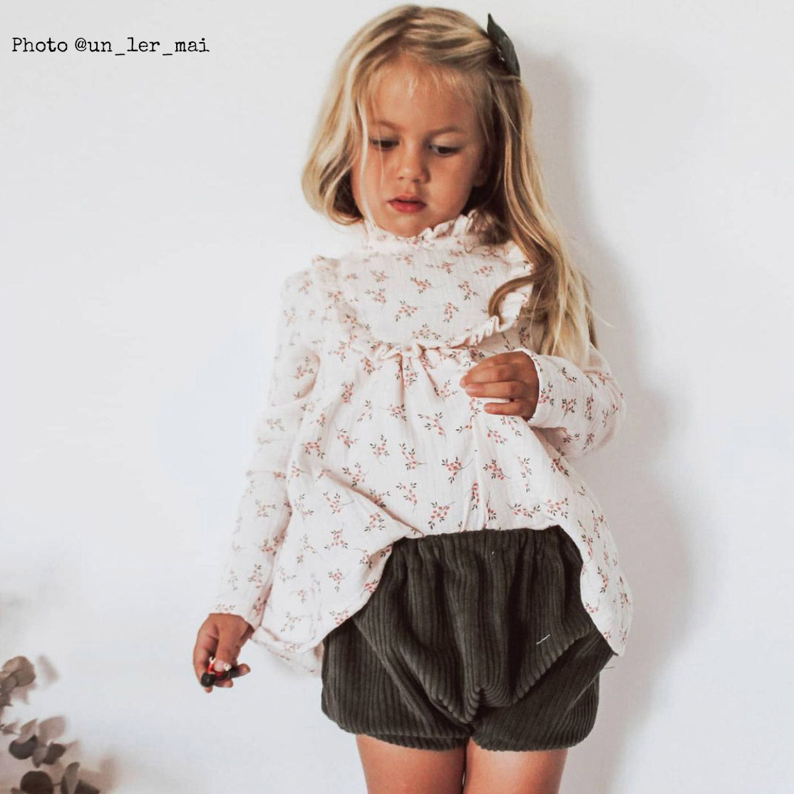 Blouse et robe pour femme et enfant DIY