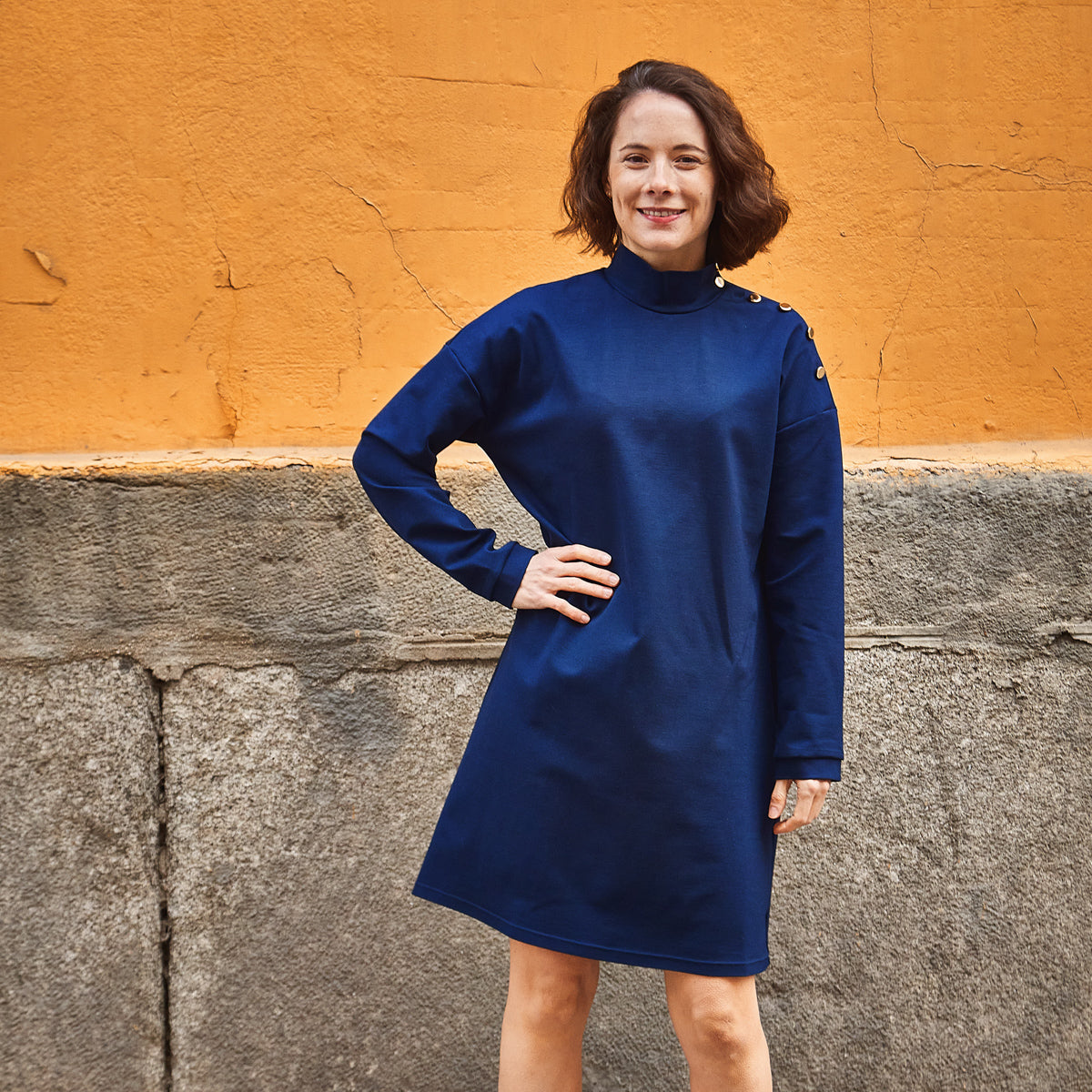 Maille Milano Bleu marine