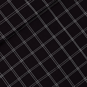 Coupon de Sweat French terry Double Grid ©See You At Six - Noir