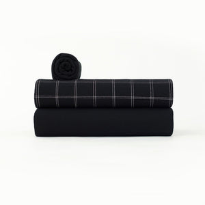 Coupon de Sweat French terry Double Grid ©See You At Six - Noir