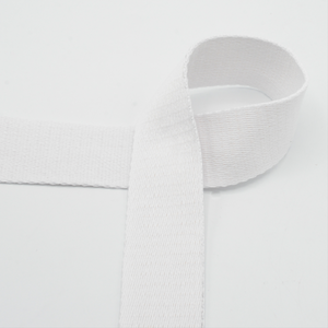 SANGLE Souple Polyester - 40 mm - Blanc