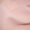 Tissu nid d'abeille - Rose blush