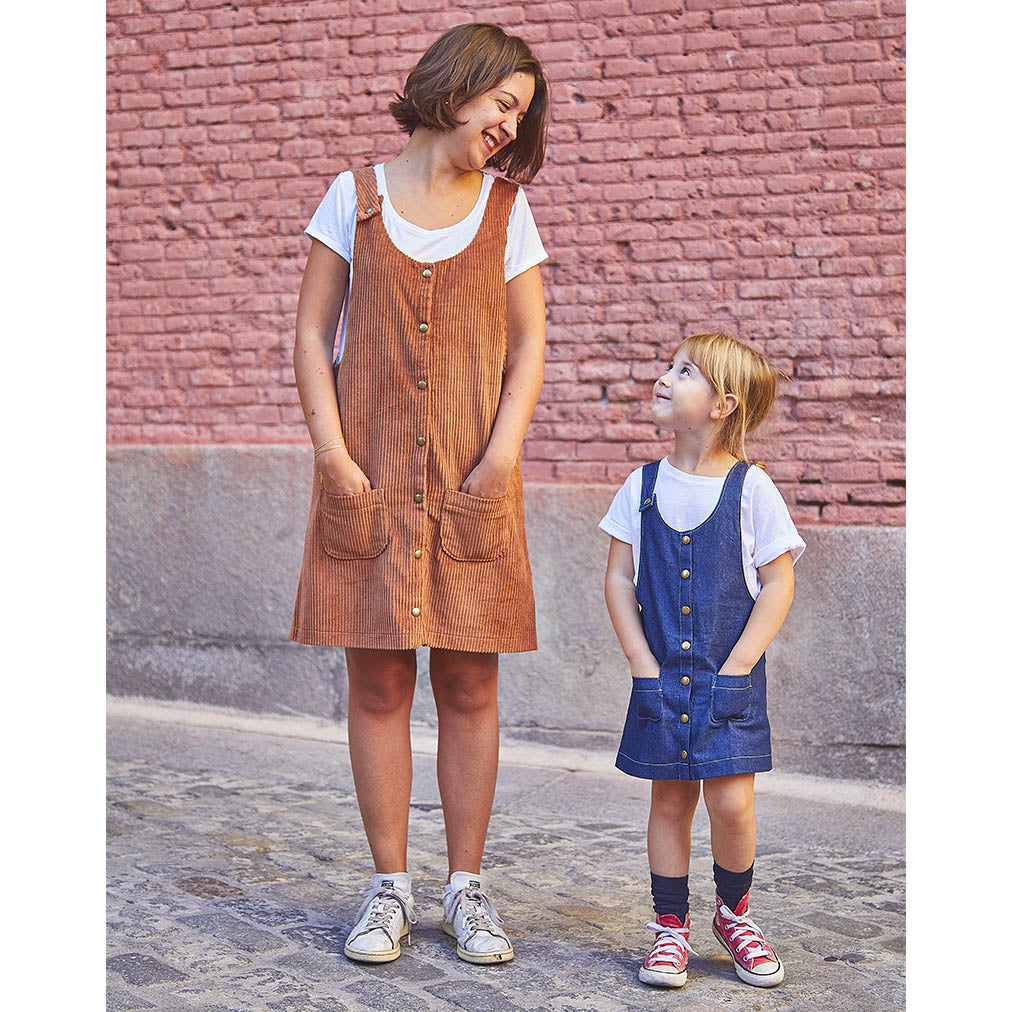 TORONTO KIDS Children's dress paper sewing pattern | ikatee
