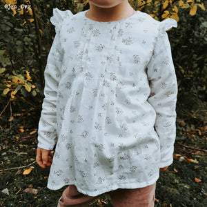 Couture blouse manches longues pour enfant 