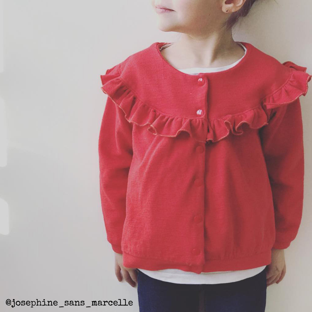 Couture cardigan pour enfant 