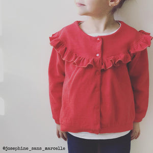 Duo femme enfant gilet et veste IRMA pochette