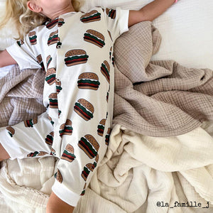 Couture pyjama manches courtes 