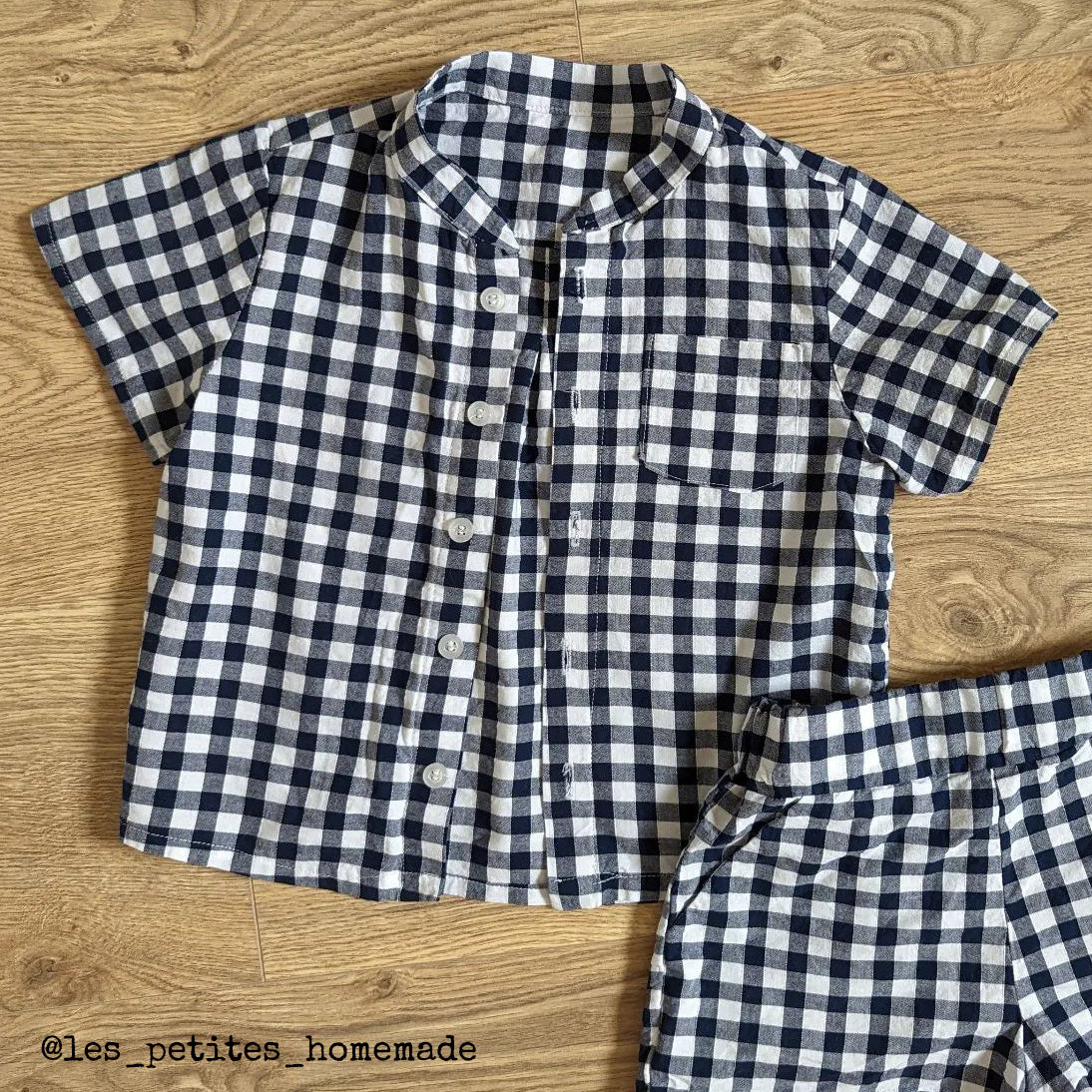 Chemise manches courtes DIY