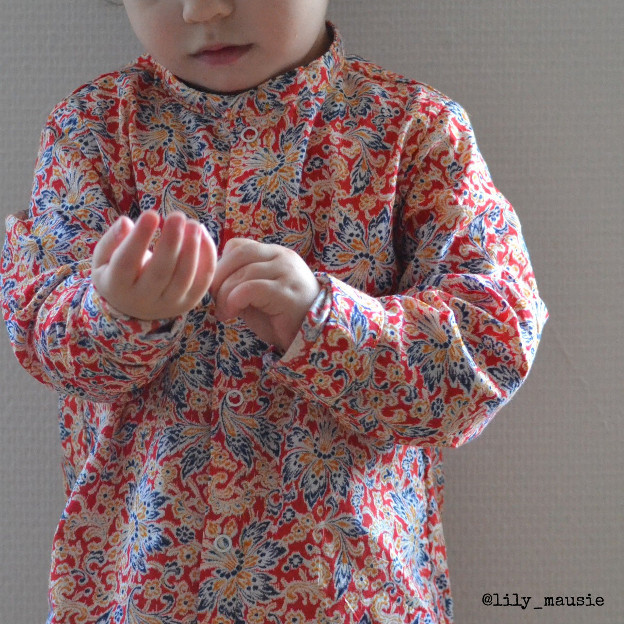 Chemise manches longues pour bébé DIY