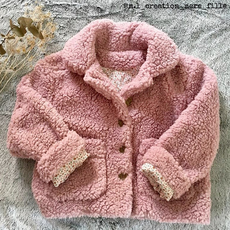 Couture de parka pour bébé mixte 