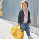 Couture de gilet à ouverture frontale pour femme et enfant 