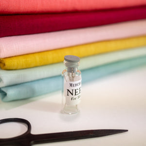 Coupon de tissu Lin Lavé - Rose tendre
