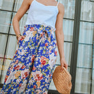 Pantalon Singapour pour femme en viscose Riviera, vue de face