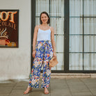 Pantalon Singapour pour femme en viscose Riviera, vue de face