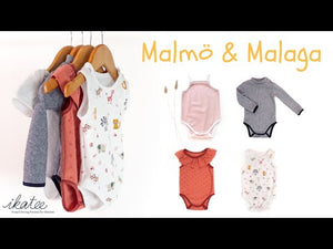 Patron Body Malaga by Ikatee pour bébé du 1 mois au 4 ans