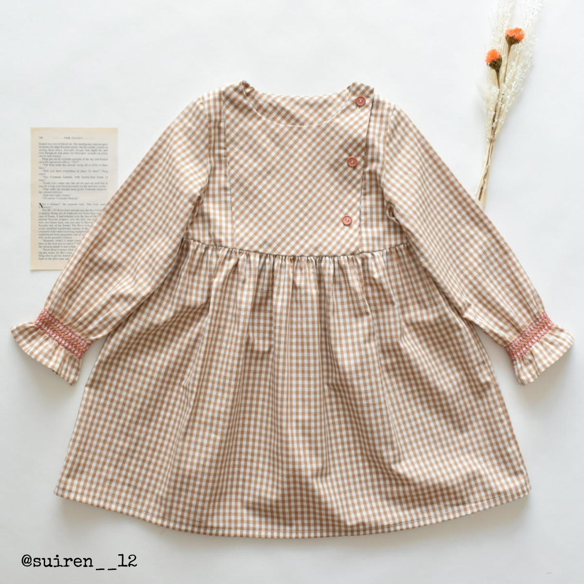 Couture de blouse pour bébé 